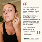 Facial lymphatic brush
